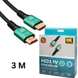 Zr839 8K Hdmı To Hdmı Kablo 3 M