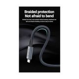 ZR851 240W USB 4.0 40GBPS 8k Thunderbolt Görüntü Aktarım ve Hızlı Şarj Kablosu 2 Metre - 1 GB - 00-Siyah - Beyaz - Option-1