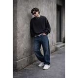 ZÉRIA Erkek Geniş Kalıp Baggy Pantolon Vintage Style Rahat Kesim Günlük Streetwear
