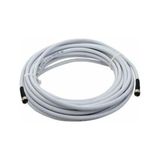 Zrv 20 Metre Rg6/u4 Full Hd 3D 4K Anten Tv Çanak Uydu Lnb Kablosu (20MT.F Konnektör Takılı Hazır )