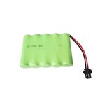 Zrv 6V 2700MAH Ni-MH AA Pil Tipi Oyuncak Araba Bataryası Siyah Soketli Yüksek Kapasite