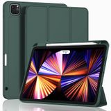 ZryXal Yeni iPad Pro 11 İnç Kılıf 2021 (3. Nesil) / 2020 (2. Nesil) Kalem Tutuculu, Akıllı iPad Kılıfı [Dokunmatik Kimlik ve Otomatik Uyanma/Uyku] Otomatik 2. Nesil Kalem Şarj ile (Yeni Gece Yarısı Yeşili)