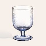 Zsa Zsa Zsu Loess Cam Meşrubat Bardağı 385 Ml - Mavi