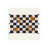 Zsa Zsa Zsu Rajna Krem-siyah Pamuk Kilim 80x150 Cm