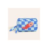Zsa Zsa Zsu Rajpath Mavi Makyaj Çantası 23x14x9.5 Cm