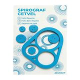 zscraft Spirograf Cetvel 3 Bölmeli