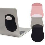 ZSHMJMJ 3 Paket Evrensel Stick-On Fare Kılıfı,Dizüstü Bilgisayar için Fare Kılıfı,Kablosuz Sihirli Fare için Yeniden Kullanılabilir Stick On Tutucu,iPad veya MacBook için Taşıma Çantası Fare Cebi,