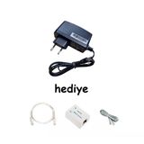 Zte-Huawei Adsl/Vdsl2/Modem Roter Adaptörü 12 V 1.5 A Kalın Uçlu+Hediye