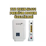 Zte Wi-Fi 6 Fiber Güçlü Premium Ax1800 Zxhn H1601-P Ax1800 Vdsl Modem