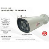 Ztech ZR-2023 2mp Ahd Fullcolor 3.6mm Bullet Dış Mekan Kamera - 1 Adet