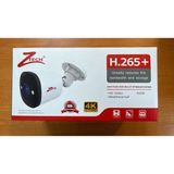 Ztech ZR-2040 5mp 1.8mm Balık Gözü Fullcolor + Mikrofon Bullet Dış Mekan Ip Kamera - 1 Adet