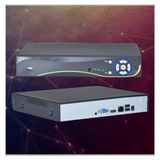 Ztech ZR-3016 Kayıt Cihazı 16 Kanal 8mp Nvr 4K Hieasy Yapay Zeka - Siyah