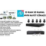 Ztech ZR-4010 Kayıt Cihazı 10 Kanal Nvr 4K Okam Uygulama Onvif 2lens Destekli - 1 Adet