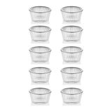 ZTF GLOBAL TRADE 10 Adet 35 ml Polikarbon Plastik Mini Saklama Kabı,Sos Kabı,Reçellik ,Kahve Yanı Sunumluk ,Lokumluk