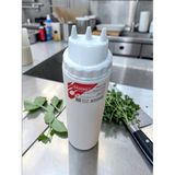 Ztf Global Trade 3 Delikli Ketçap Şişesi,mayonez Şişesi,hardal Şişesi,sosluk,yağlık,sos Kabı,saklama Kabı,tuzluk - Beyaz - 750 ml