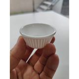 Ztf Global Trade 4 Adet 35 ml Plastik Mini Sos Kabı,sosluk,ketçaplık,reçellik,ballık,bal Kasesi,lokumluk,mayonezlik,sos Şişesi,yağlık,kuruyemiş Kasesi,kuruyemişlik - Beyaz