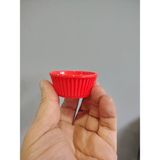 Ztf Global Trade 4 Adet 35 ml Plastik Mini Sos Kabı,sosluk,ketçaplık,reçellik,ballık,bal Kasesi,lokumluk,mayonezlik,sos Şişesi,yağlık,kuruyemiş Kasesi,kuruyemişlik - Kırmızı