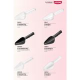 Ztf Global Trade Gastroplast 180 ml ( Gısh-01) Delikli , Kırılmaz, Hijyenik, Profesyonel Mutfak Küreği - Un Küreği, Şeker Küreği, Buz Küreği,tuz Küreği ,erzak Küreği,kuruyemiş Küreği,gıda Küreği - Siyah