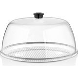 Ztf Global Trade Gastroplast ,kırılmaz , Ultra Hafif ,şeffaf , Polikarbon Plastik Fanus ve Tepsi Setleri .otel ,pastane,kafe,ev ve Restoranlar Için. - 30 cm