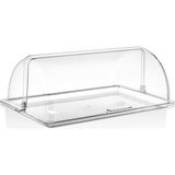 Ztf Global Trade Gastroplast ,kırılmaz , Ultra Hafif ,şeffaf , Polikarbon Plastik Fanus ve Tepsi Setleri .otel ,pastane,kafe,ev ve Restoranlar Için. - 32 cm X 53 cm GFM11