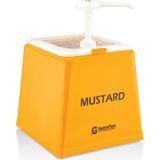 Ztf Global Trade Gastroplast Profesyonel Dispenser Setleri.pompalı Sos Kapları,ketçap Şişesi,mayonez Şişesi,hardalşişesi,yağlık,sirkelik - Sarı - 2,5 lt