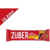 Züber Çilekli ve Kakaolu Bar 40 G x 16 Adet - 1 Adet