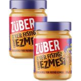 Züber Crunchy Yer Fıstığı Ezmesi 315G x 2 Adet - 630 gr