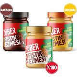 Züber Fıstık Ezmesi Deneme Paketi - 3 Adet x 315GR - 315 gr