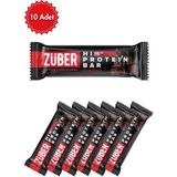 Züber Glutensiz Kuru Meyveli Kuru Yemişli Kakaolu Protein Bar 45 G x 10 Adet | Sağlıklı Atıştırmalık | Yüksek Protein ve Doğal Enerji - 45 gr