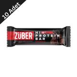 Züber Glutensiz Kuru Meyveli Kuru Yemişli Kakaolu Protein Bar 45 G X 10 Adet