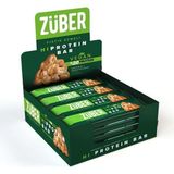Züber Hi Protein Vegan Yer Fıstığı Ezmeli Yüksek Protein Bar 45g x 12 Adet (15g Protein) - 540 gr