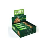 Züber Hi Protein Vegan Yer Fıstığı Ezmeli Yüksek Protein Bar 45g x 12 Adet (15g Protein)