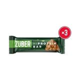 Züber Hi Protein Vegan Yer Fıstığı Ezmeli Yüksek Protein Bar 45g x 3 Adet (15g Protein) - 45 gr