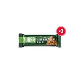 Züber Hi Protein Vegan Yer Fıstığı Ezmeli Yüksek Protein Bar 45g x 3 Adet (15g Protein)