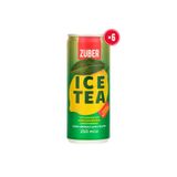 Züber Ice Tea Limon Soğuk Çay 250ml x 6 Adet