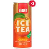 Züber Ice Tea Şeftali Soğuk Çay 250ml x 3 Adet