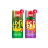 Züber Ice Tea Tropik & Limon Soğuk Çay 250ml x 12 Adet