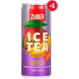 Züber Ice Tea Tropik Meyve Soğuk Çay 250ml x 6 Adet