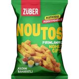 Züber Kajun Baharatlı Fırınlanmış Nohut Cipsi 55 gr (4 Adet)
