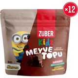 Züber Kidz Sütlü Kakaolu Meyve Topu 42g X 12 Adet - 50 gr