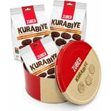 Züber Kurabiye Deneme Kutusu - Yulaflı ve Kakaolu Kurabiye 80g x 3 Adet (Brownie Tadında) - Kutu Hediyeli - 240 gr