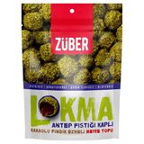 Züber Lokma 96G Antep Fıstıklı Hurma Topu Kakaolu Fındık Ezmesi 4'Li Avantaj Paketi