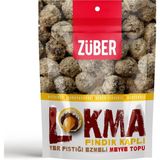 Züber Lokma Fındık Kaplı Meyve Topu 96 G (5'Li Paket)