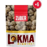 Züber Lokma Fındıklı Meyve Topu 96g x 6 Adet - 96 gr