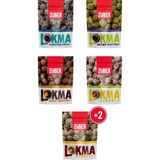 Züber Lokma Fırsat Paketi 96 g x 6 Adet (Hindistan Cevizi, Antep Fıstığı, Kakao, Limon, Fındık) - 576 gr