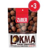 Züber Lokma Kakao Çekirdekli Meyve Topu 96g x 3 Adet - 288 gr