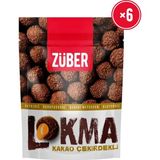 Züber Lokma Kakao Çekirdekli Meyve Topu 96g x 6 Adet - 576 gr