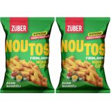 Züber Noutos Kajun Baharatlı Fırınlanmış Nohut Cipsi 55gr x 15 adet (2 paketi)