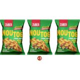 Züber Noutos Kajun Baharatlı Nohut Cipsi 55gr (3 Adet) - 55 gr