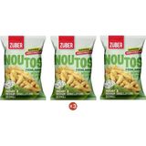 Züber Noutos Nohut Cipsi Yoğurt ve Mevsim Yeşillikleri Çeşnili 55gr (3 Adet) - 55 gr